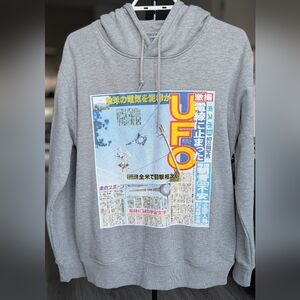 Tokyo Sports UFO Gray Hoodie